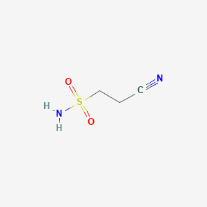 molecular formula C3H6N2O2S B1441223 2-Cyanoethanesulfonamide CAS No. 97716-80-8