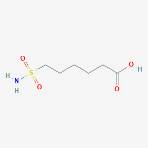 6-Sulfamoylhexanoic acid