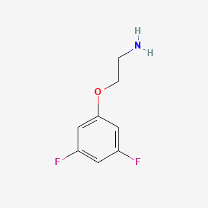 molecular formula C8H9F2NO B1441226 2-(3,5-Difluorophenoxy)ethan-1-amine CAS No. 914200-00-3
