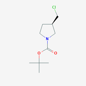 (R)-tert-butyl 3-(chloromethyl)pyrrolidine-1-carboxylate