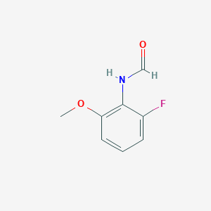N-(2-fluoro-6-methoxyphenyl)formamide