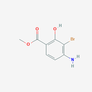 Methyl 4-amino-3-bromo-2-hydroxybenzoate