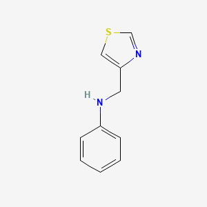 N-(1,3-thiazol-4-ylmethyl)aniline
