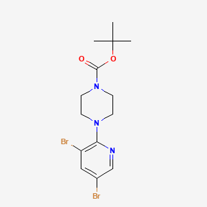 Tert-butyl 4-(3,5-dibromopyridin-2-yl)piperazine-1-carboxylate