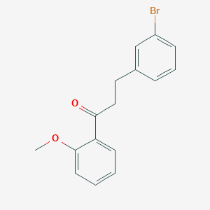 3-(3-Bromophenyl)-1-(2-methoxyphenyl)propan-1-one