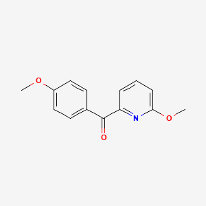 2-(4-Methoxybenzoyl)-6-methoxypyridine