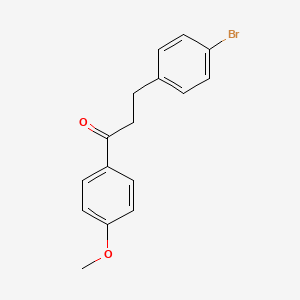 3-(4-Bromophenyl)-1-(4-methoxyphenyl)propan-1-one