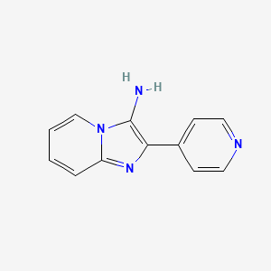 2-(Pyridin-4-yl)imidazo[1,2-a]pyridin-3-amine