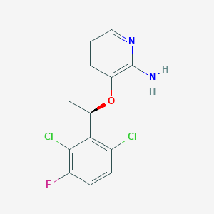 (R)-3-(1-(2,6-Dichloro-3-fluorophenyl)ethoxy)pyridin-2-amine