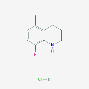 8-Fluoro-5-methyl-1,2,3,4-tetrahydroquinoline hydrochloride