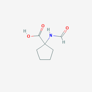 molecular formula C7H11NO3 B1441325 1-Formamidocyclopentane-1-carboxylic acid CAS No. 15026-77-4