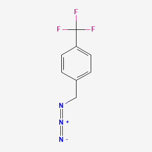 molecular formula C8H6F3N3 B1441326 1-(Azidomethyl)-4-(trifluoromethyl)benzene CAS No. 222716-19-0