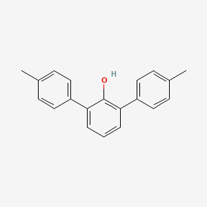 molecular formula C20H18O B14413392 2,6-bis(4-methylphenyl)phenol CAS No. 81979-63-7