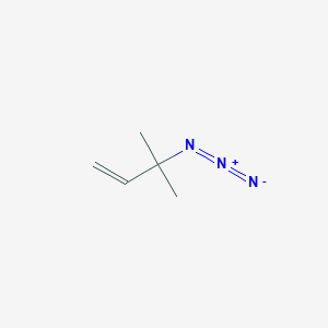 molecular formula C5H9N3 B14413475 3-Azido-3-methylbut-1-ene CAS No. 84466-88-6