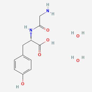 molecular formula C11H18N2O6 B1441352 Glycyl tyrosine CAS No. 39630-46-1