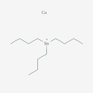 molecular formula C12H27CuSn B14413551 CID 85346124 CAS No. 82097-93-6
