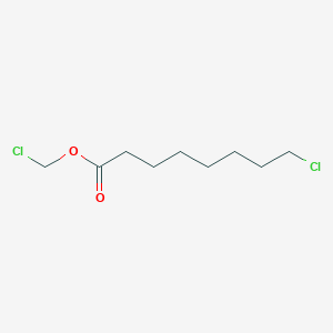 molecular formula C9H16Cl2O2 B14413564 Chloromethyl 8-chloro-octanoate CAS No. 80418-70-8