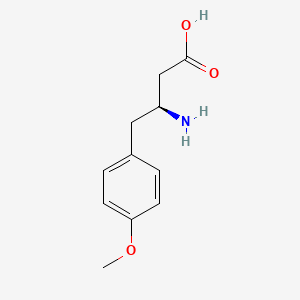 molecular formula C11H15NO3 B1441364 (S)-3-Amino-4-(4-methoxyphenyl)butanoic acid CAS No. 878011-67-7