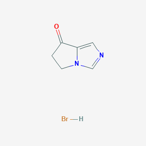 5H-Pyrrolo[1,2-c]imidazol-7(6H)-one hydrobromide
