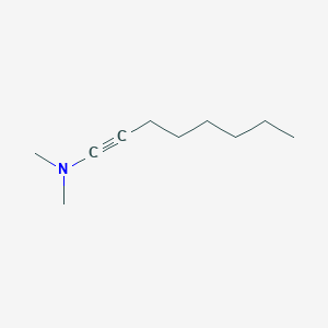 molecular formula C10H19N B14413874 N,N-Dimethyloct-1-yn-1-amine CAS No. 84108-73-6