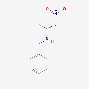 molecular formula C10H12N2O2 B14413892 N-Benzyl-1-nitroprop-1-en-2-amine CAS No. 85290-52-4