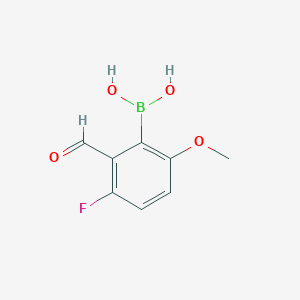 3-Fluoro-2-formyl-6-methoxyphenylboronic acid