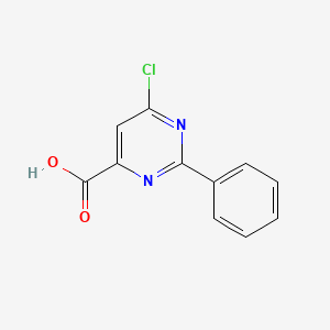 6-Chloro-2-phenylpyrimidine-4-carboxylic acid