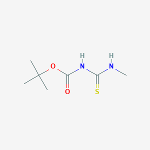 molecular formula C7H14N2O2S B1441400 n-boc-n'-methylthiourea CAS No. 887913-52-2