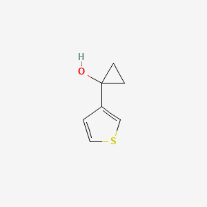 B1441406 1-(Thiophen-3-yl)cyclopropan-1-ol CAS No. 888505-22-4