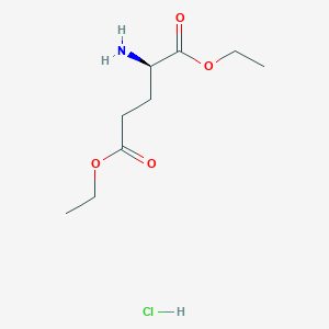 molecular formula C9H18ClNO4 B1441426 (R)-2-氨基戊二酸二乙酯盐酸盐 CAS No. 1001-19-0