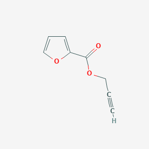 molecular formula C8H6O3 B14414275 Prop-2-yn-1-yl furan-2-carboxylate CAS No. 83133-06-6