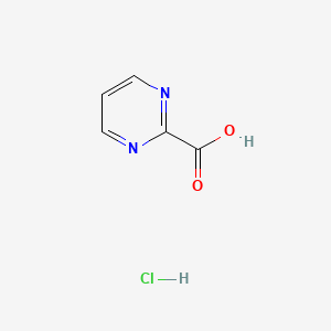 molecular formula C5H5ClN2O2 B1441438 Pyrimidine-2-carboxylic acid hydrochloride CAS No. 433214-15-4