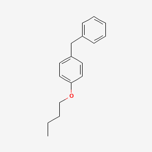 molecular formula C17H20O B14414403 1-Benzyl-4-butoxybenzene CAS No. 85243-20-5