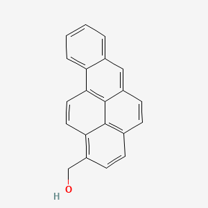 molecular formula C21H14O B14414412 Benzo(a)pyrene-1-methanol CAS No. 86072-96-0