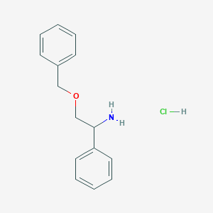 2-(Benzyloxy)-1-phenylethan-1-amine hydrochloride