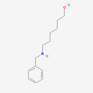molecular formula C13H21NO B144145 6-Benzylamino-1-hexanol CAS No. 133437-08-8