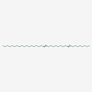 molecular formula C37H72 B14414540 Heptatriaconta-9,19-diene CAS No. 82137-19-7