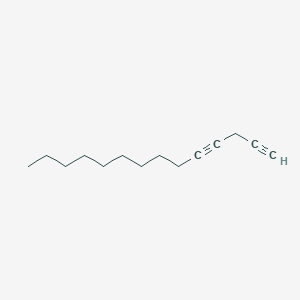 molecular formula C14H22 B14414690 1,4-Tetradecadiyne CAS No. 84653-89-4
