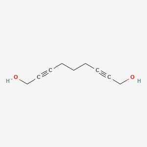 molecular formula C9H12O2 B14414709 Nona-2,7-diyne-1,9-diol CAS No. 81077-35-2