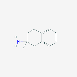 B1441471 2-Methyl-1,2,3,4-tetrahydronaphthalen-2-amine CAS No. 856578-30-8
