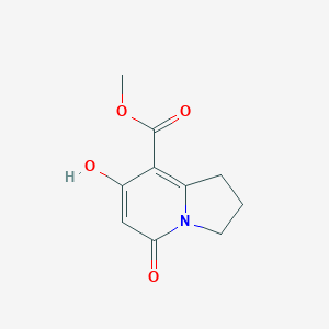 Methyl 7-hydroxy-5-oxo-1,2,3,5-tetrahydroindolizine-8-carboxylate