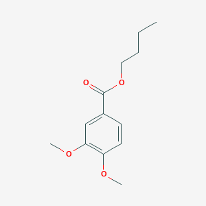 molecular formula C13H18O4 B14414807 Butyl 3,4-dimethoxybenzoate CAS No. 82602-76-4