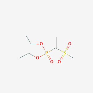 molecular formula C7H15O5PS B14414880 Diethyl [1-(methanesulfonyl)ethenyl]phosphonate CAS No. 80436-51-7