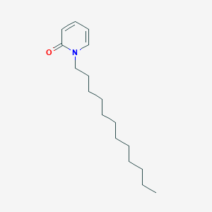 molecular formula C17H29NO B14414944 1-Dodecylpyridin-2(1H)-one CAS No. 82493-65-0