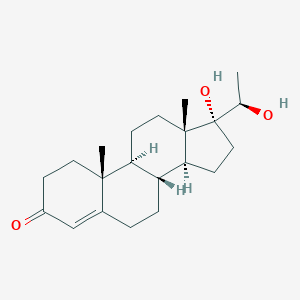 molecular formula C21H32O3 B014415 (20R)-17,20-Dihydroxypregn-4-en-3-one CAS No. 1662-06-2