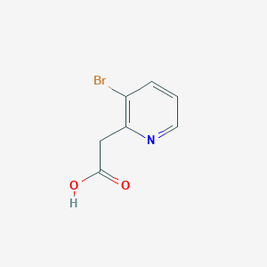 molecular formula C7H6BrNO2 B1441501 2-(3-Bromopyridin-2-YL)acetic acid CAS No. 698970-84-2