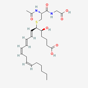 molecular formula C27H42N2O7S B14415021 N-Acetylleukotriene D4 CAS No. 80115-94-2