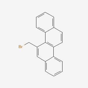 molecular formula C19H13Br B14415106 Chrysene, 5-(bromomethyl)- CAS No. 85083-61-0