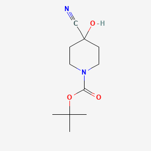 1-Boc-4-cyano-4-hydroxypiperidine