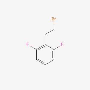 molecular formula C8H7BrF2 B1441530 2-(2-Bromoethyl)-1,3-difluorobenzene CAS No. 1260790-92-8
